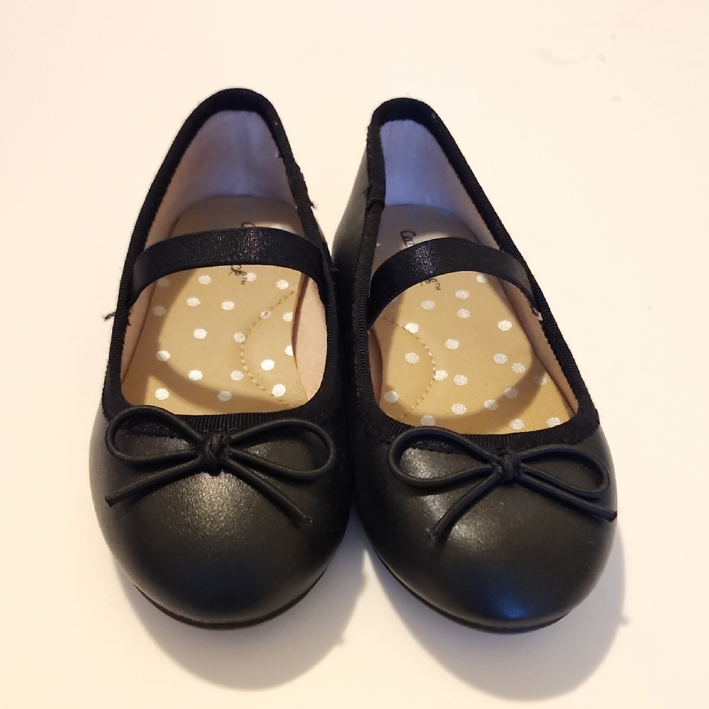 Cat & Jack Black Kids Dress Shoes